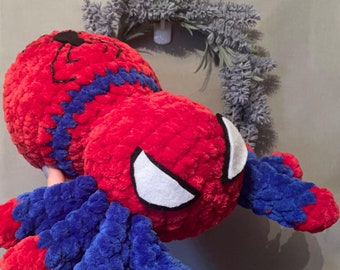 Spider-Man Themed Spider, Spider-Man Stuffed Plushie