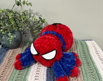 Spider-Man Themed Spider, Spider-Man Stuffed Plushie