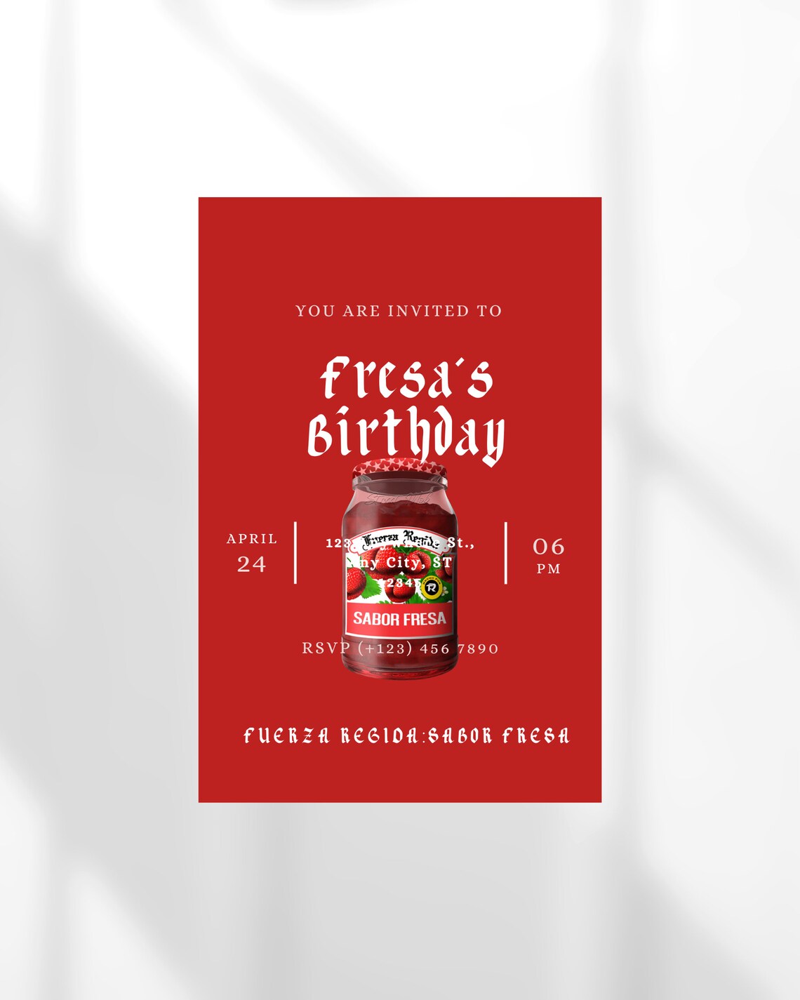 Printable Birthday Party Invitation Etsy