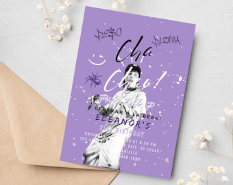 Invitación Peso Pluma Digital Infantil