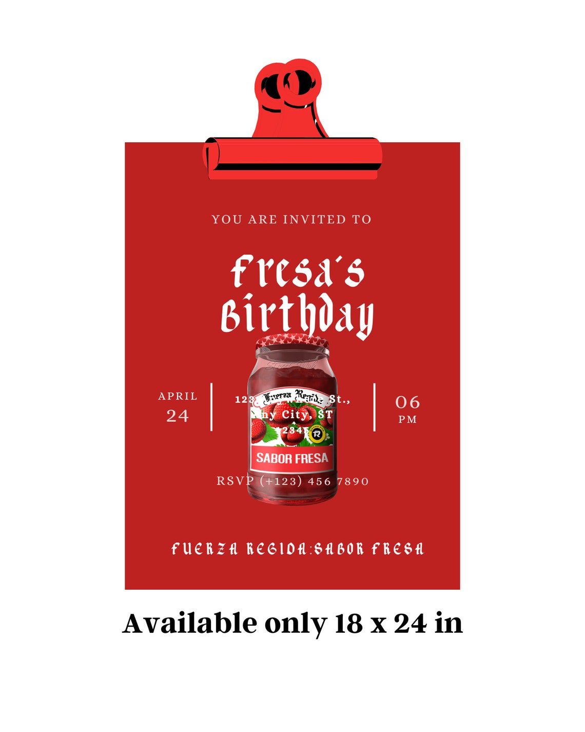 Printable Birthday Party Invitation Etsy