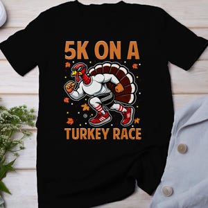 5k turkey trot  T-Shirt, Traditional America Canada Top, turkey TROT run race Shirt,  turkey trot shirt