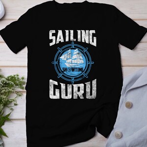 T-shirt directeur de croisière, haut de planification de vacances en mer, chemise de capitaine organisateur de voyages nautiques, tee-shirt d’expédition de voile Ocean Navigator
