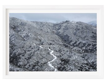 Fine Art Photography Print | Silver Moccasin Winter 01 |  Landscape Art