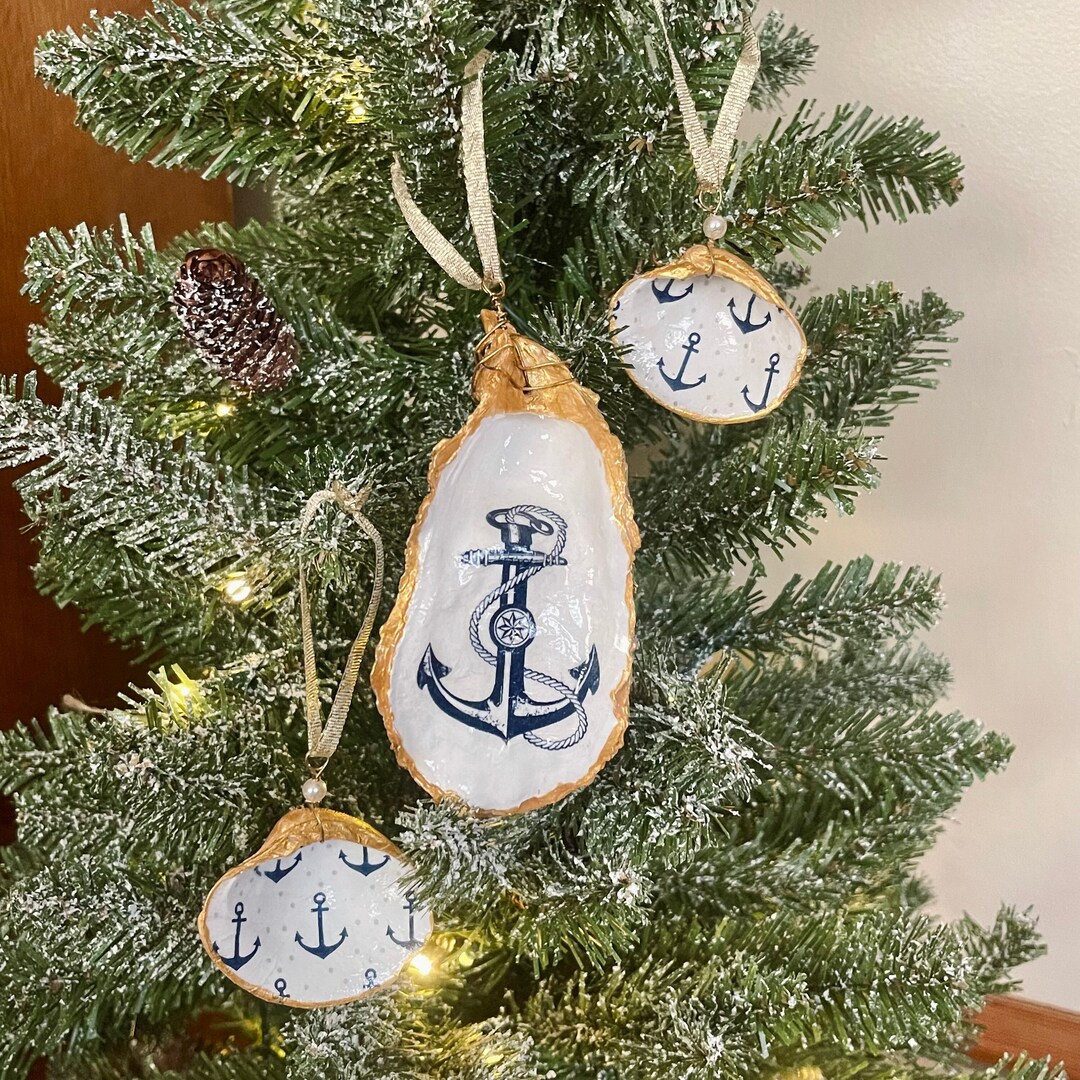 Maritime Christmas Ornaments - Etsy