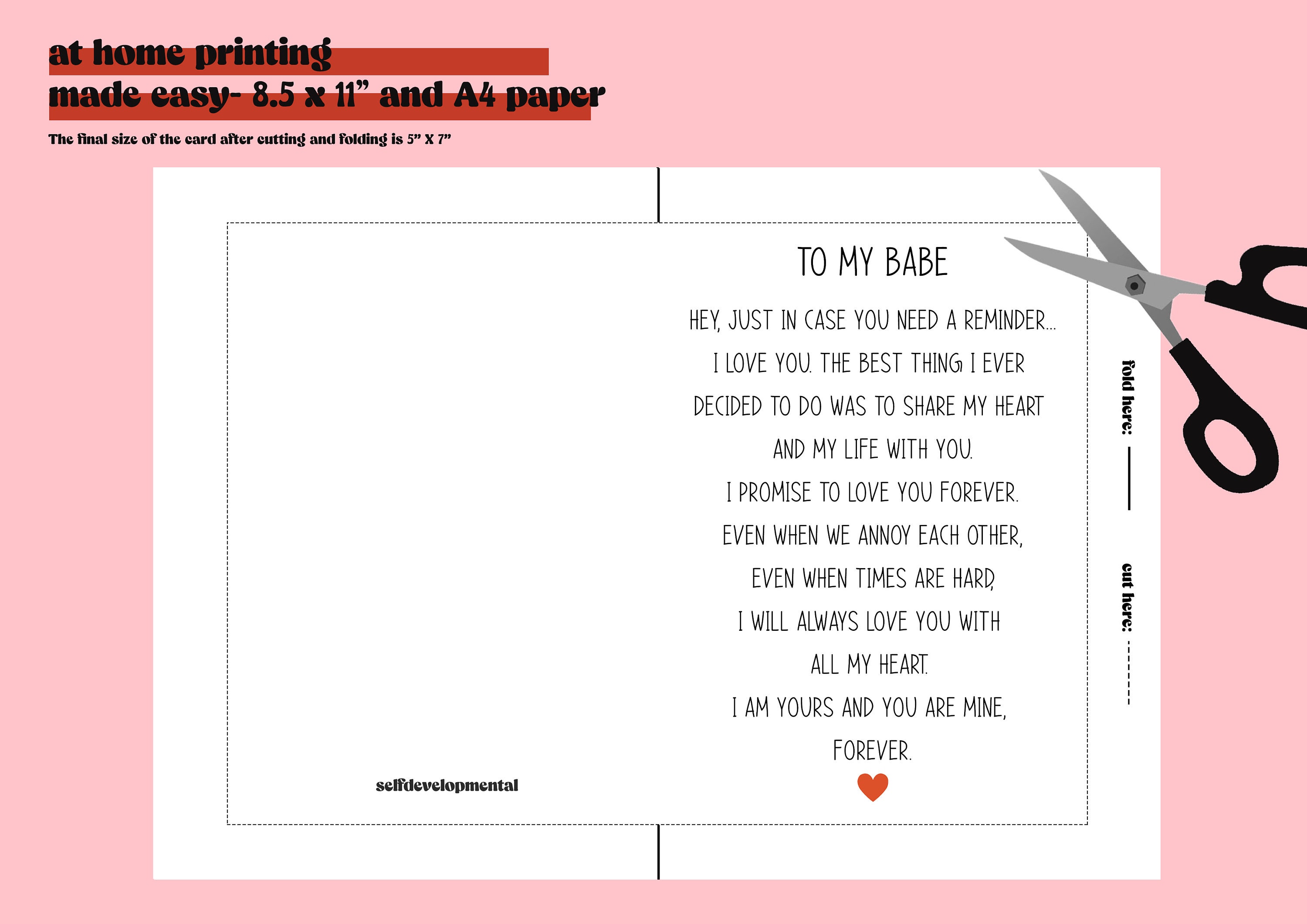 Printable Anniversary Cards, Romantic Anniversary Card, Card for ...