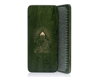 Sadhu Green Board, Sadhu with Copper Nails, Copper nails, Custom yoga gifts, Meditation gift, Wooden Sadhu Board with nails for foot massage