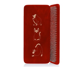 Planche de méditation à graver chats, planche de sadhu faite main, planche de yoga, cadeau yoga, planche d'acupuncture, planche de sadhu premium 8 mm, adapté aux débutants