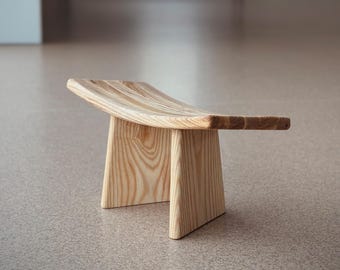 Yoga Bench, Meditation Stool, Meditation Bench, Foldable Travel Meditation Chair, Hand crafted Meditation Bench, Meditation Cushion for Yoga