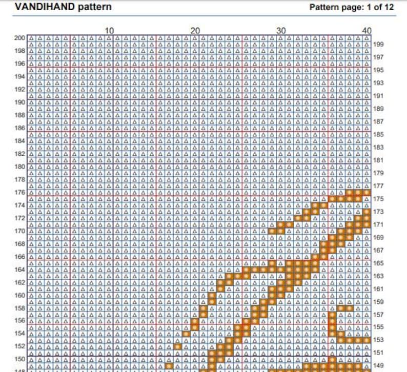 Celtic Tree Crochet Afghan Pattern Graph - Etsy