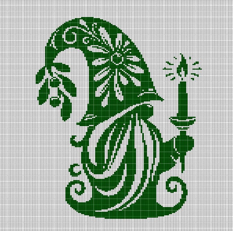 39 Christmas Gnome Crochet Patterns for Cozy Holiday Decorating 27 Christmas Gnome 5 crochet afghan pattern graph