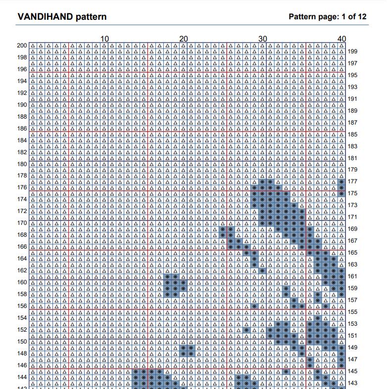 Yin Yang 2 Crochet Afghan Pattern Graph - Etsy