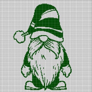 Gnome crochet afghan pattern graph