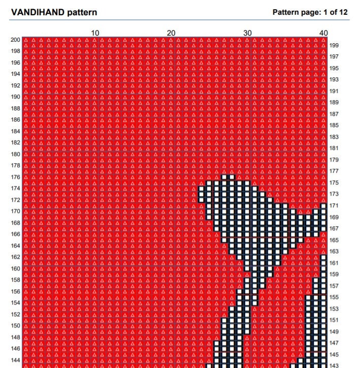 Ladybug Graph O Ladybug 3 Crochet Afghan Pattern Graph - Etsy