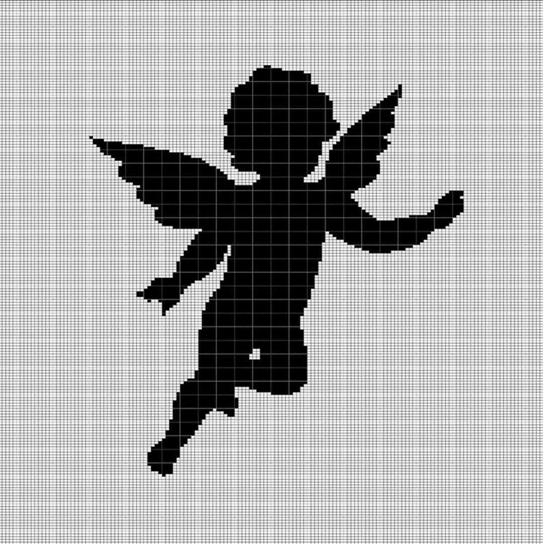 Little Angel Pattern Little Angel 8 Crochet Afghan Pattern Graph - Etsy