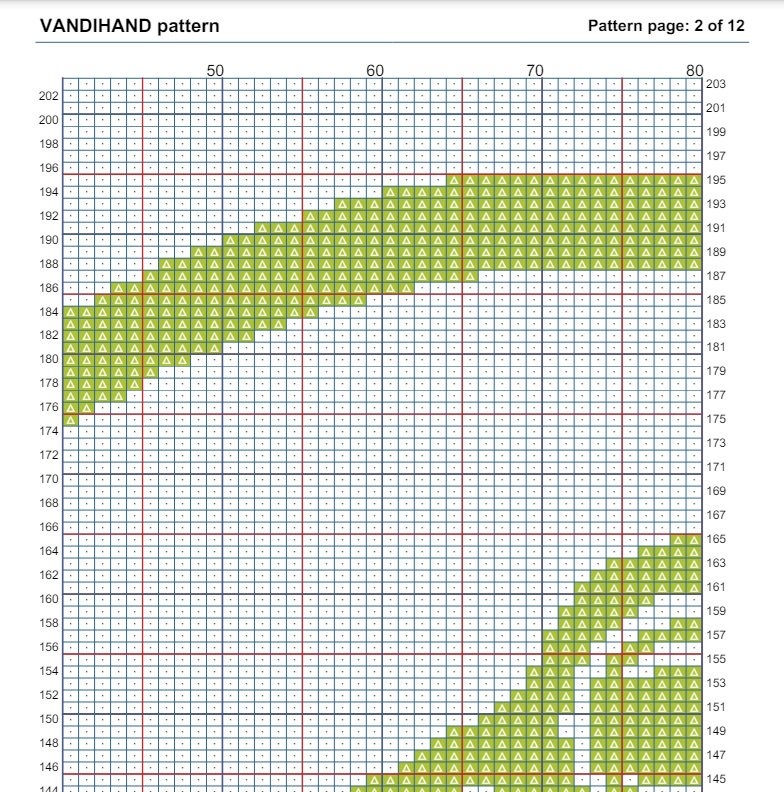 Frog 5 Crochet Afghan Pattern Graph - Etsy