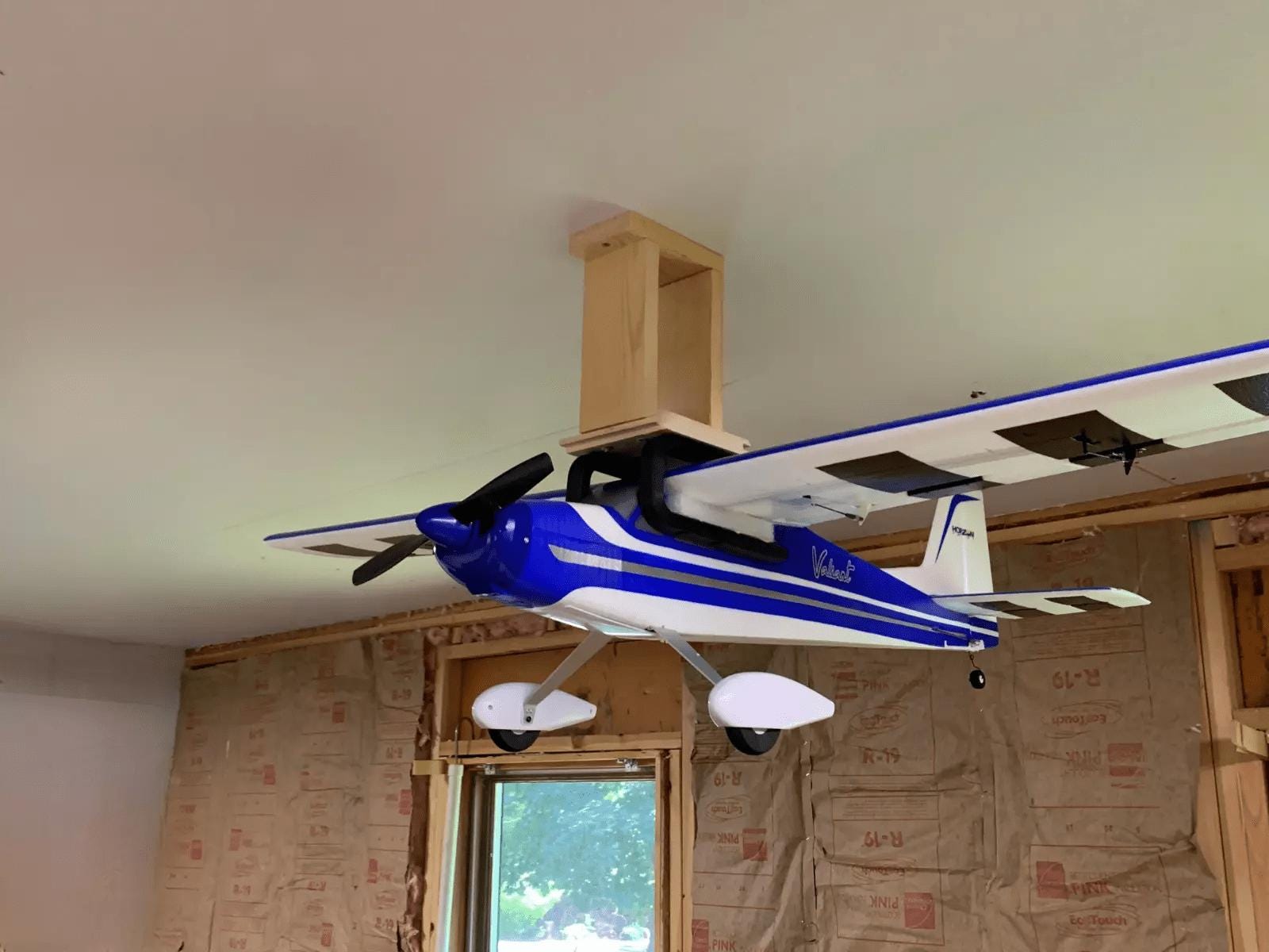 Ceiling Mount Wall Bracket Hangers For Hanging RC Airplane Medium