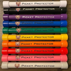 Picket Protector | Dog Fence Blocker, Small Dog Escape Prevention, Puppy Fence Accessory