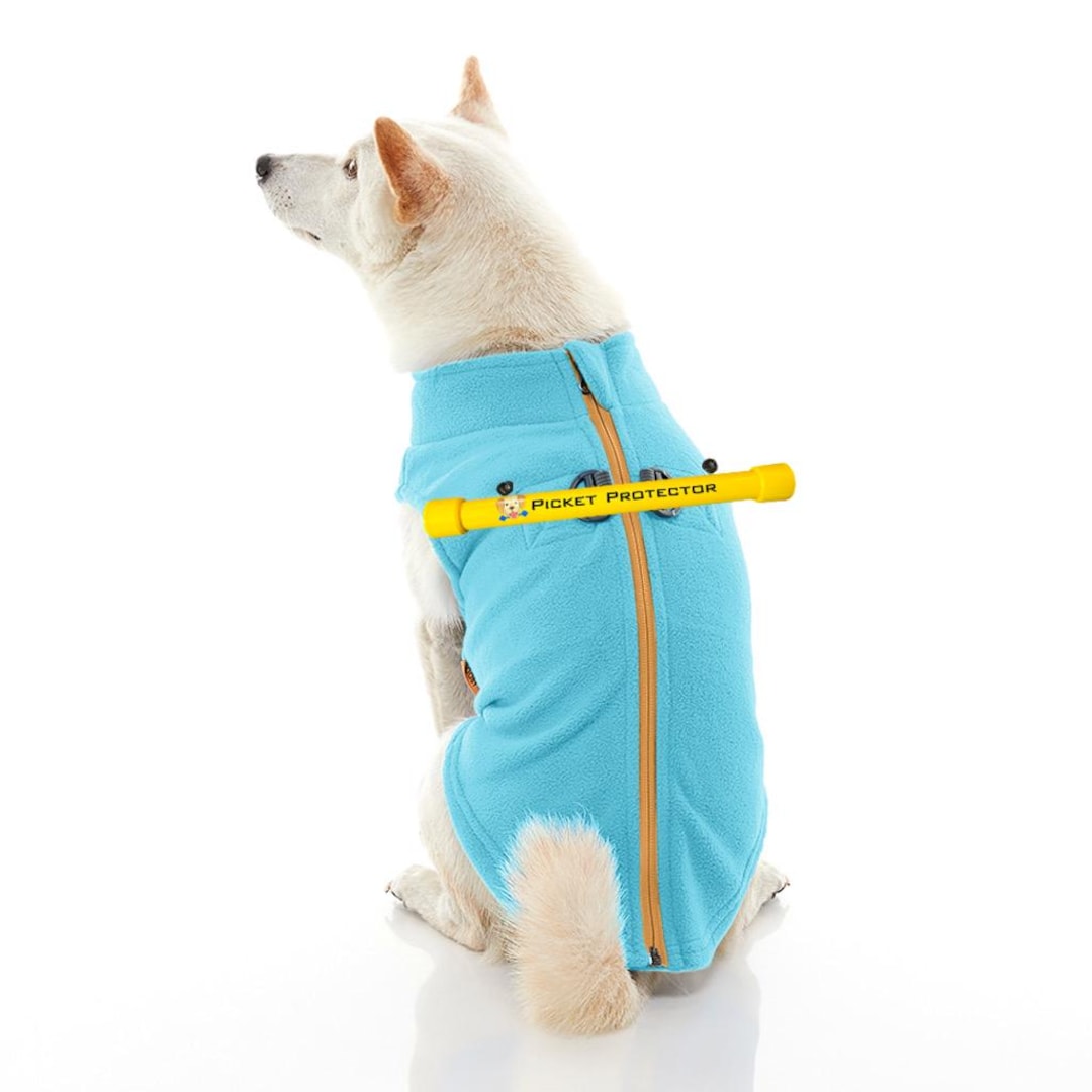 Dog Fence Escape Prevention Vest Bundle | Fleece Vest With Picket