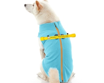 Dog Fence Escape Prevention Vest Bundle | Fleece Vest with Picket Protector | Dog Safety, Dog Escape Preventer, Pet Harness, Small Dog