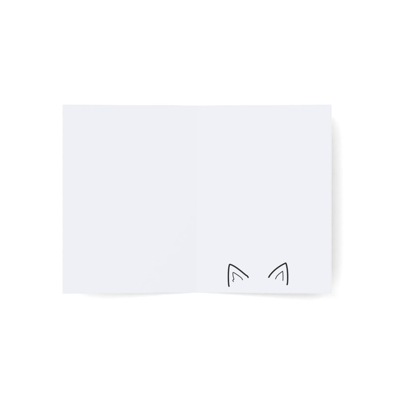 Cute Cat Thank You Cards Etsy