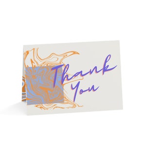 Modern, colorful, thank you cards!