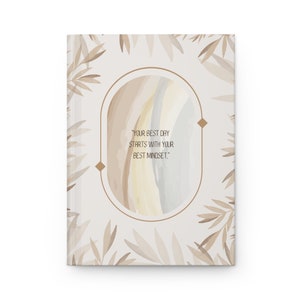 Hardcover, Matte, Neutral Aesthetic Journal
