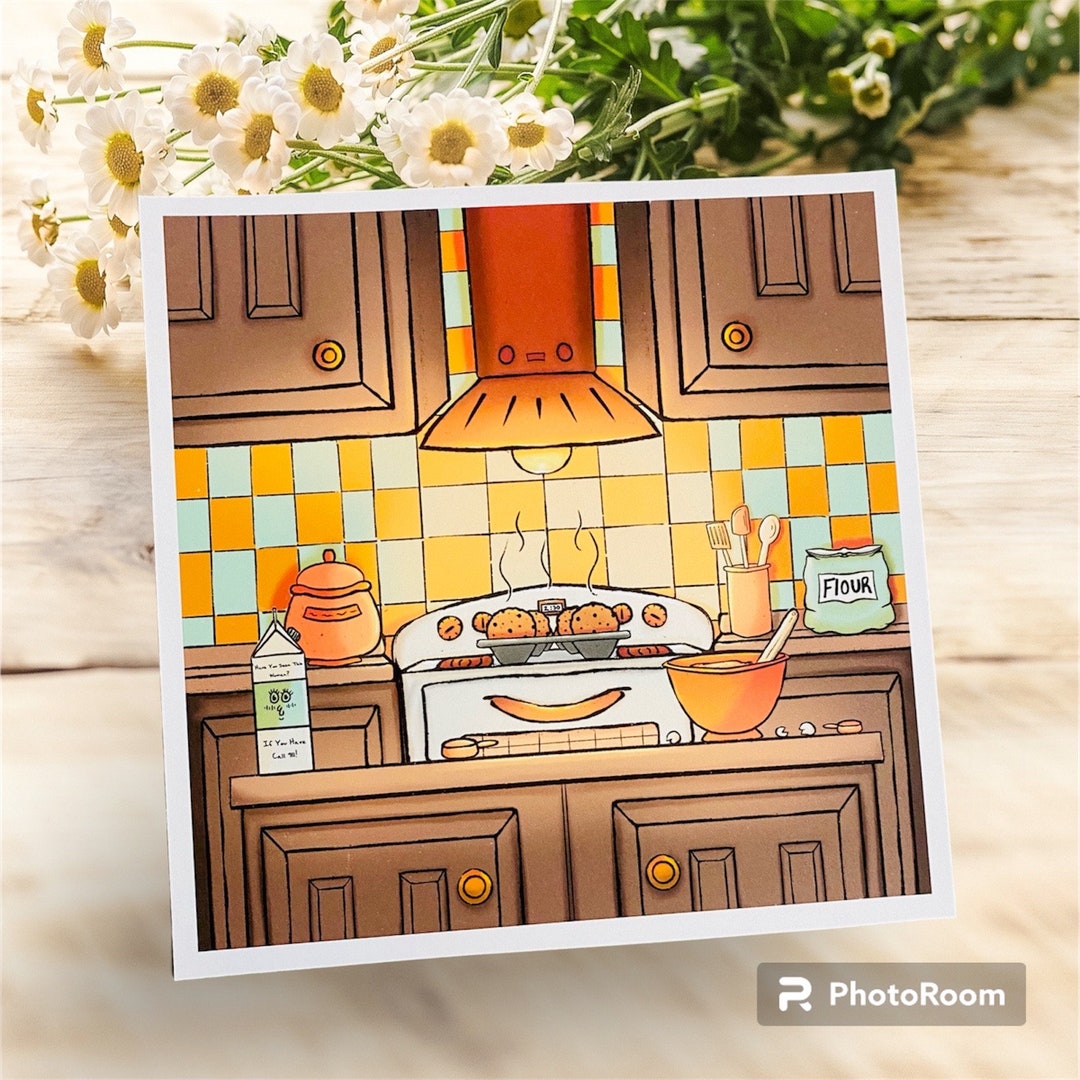small kitchen wall prints - etsy Images High Quality... Art Print - Cozy Kitchen | Wall Print - Etsy