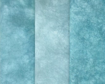 FROM THE VAULT Monthly Rotation: Compelling Conchis - Hand Dyed Cross Stitch Fabrics - Zweigart Aida, Lugana, & Linen in Many Fabric Counts