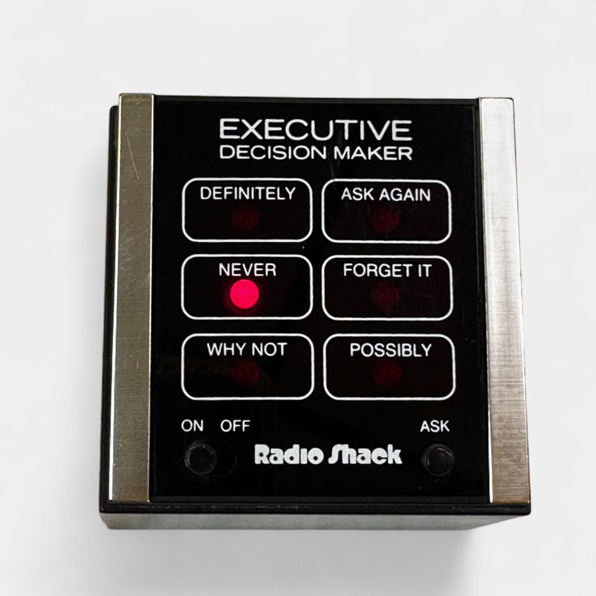 Executive Decision Maker - Etsy Executive Decision Maker - Etsy