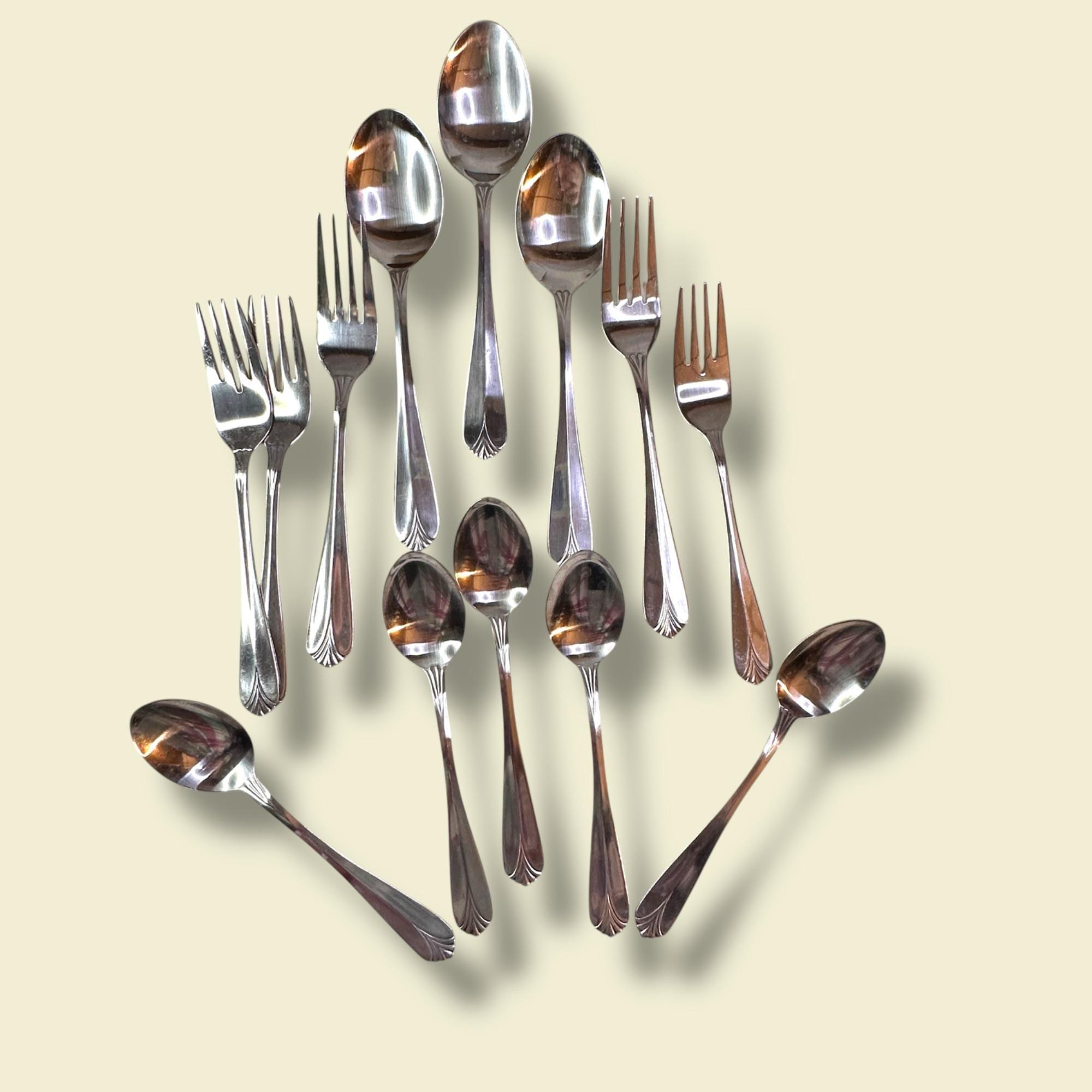 Vintage flatware set 12 - Etsy 日本
