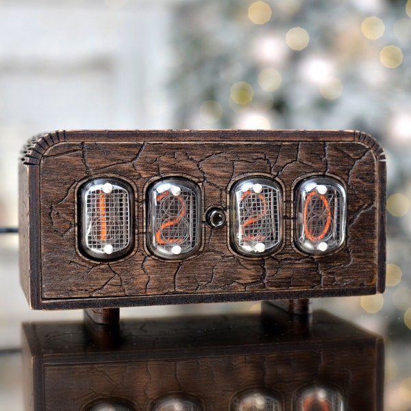 Nixie Clock, New Year's gift, birthday present, home decor, men's watch, room decor, a gift for the boss, present, unusual gift, antiques