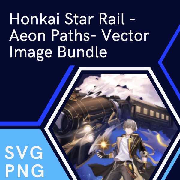 Honkai Star Rail SVG Bundle Aeon Paths Vector svg png pdf jpeg eps