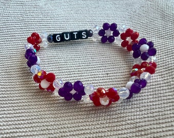 Album inspiré | bracelet de fleurs perlé | pour elle | cadeau