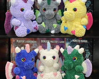 Pride Dragon Plushies