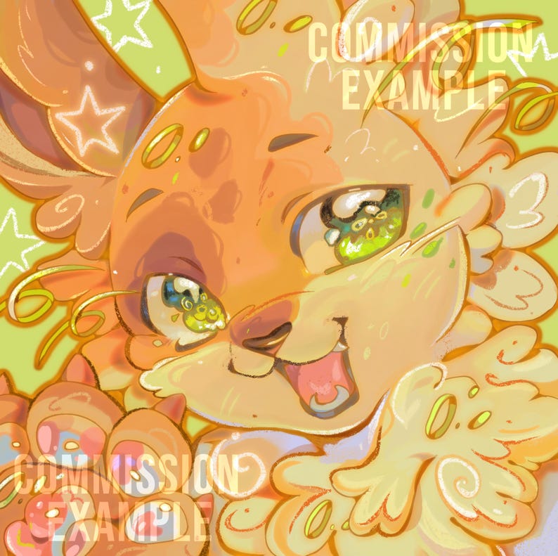 Furry Icon Commissions | Custom Profile Picture / Toyhouse Commission ...