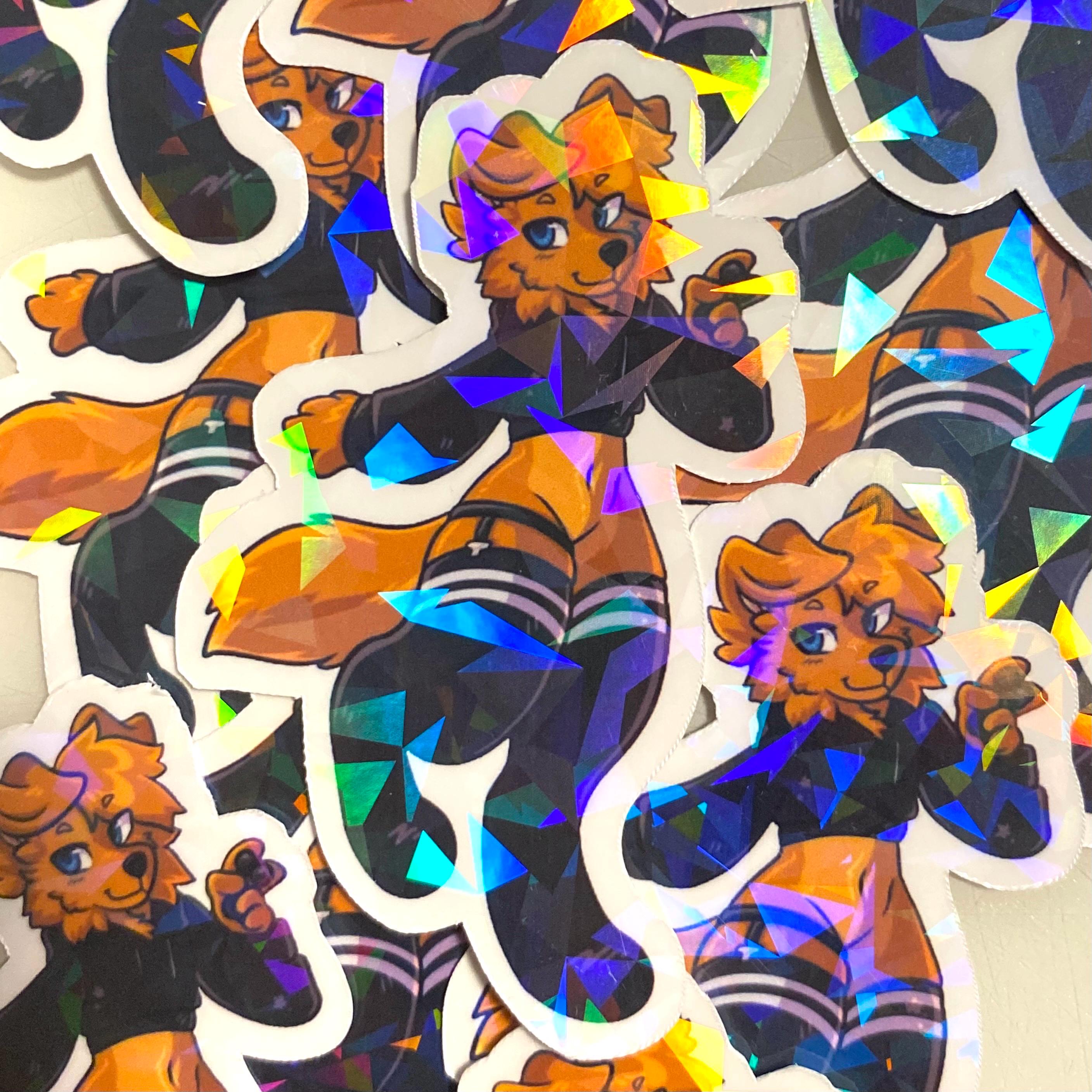 Furry Sticker Printing Service | Matte Vinyl, Water-resistant - Etsy