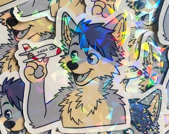 Furry Sticker Druckservice | Mattes Vinyl, wasserfest