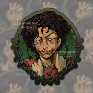 Wireface Human Holographic 3” Sticker