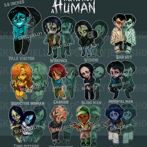PREORDER Human Game 3 in acrylsleutelhanger met gratis sticker