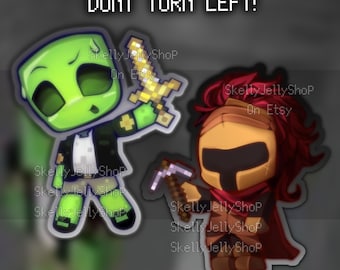 Holographic  3” Fan-made Sticker | Searching For A World That Doesn’t Exist |  ARG YT Vid | At the Crossroads | Handmade Sticker