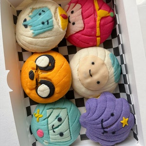 Adventure Time Themed Conchas (Pack of 6)