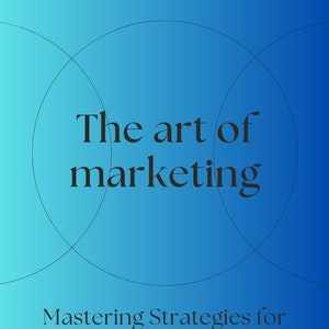 The art of Marketing by Xander Del Pierro