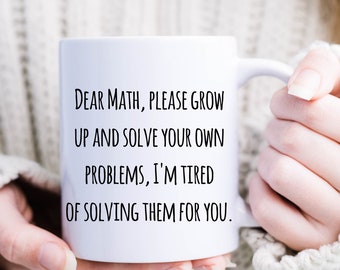 Math Teacher Must Haves, Math and Science Teacher Gifts ,Math Teacher Appreciation Gift, Male Math Teacher Gifts, Funny Gifts