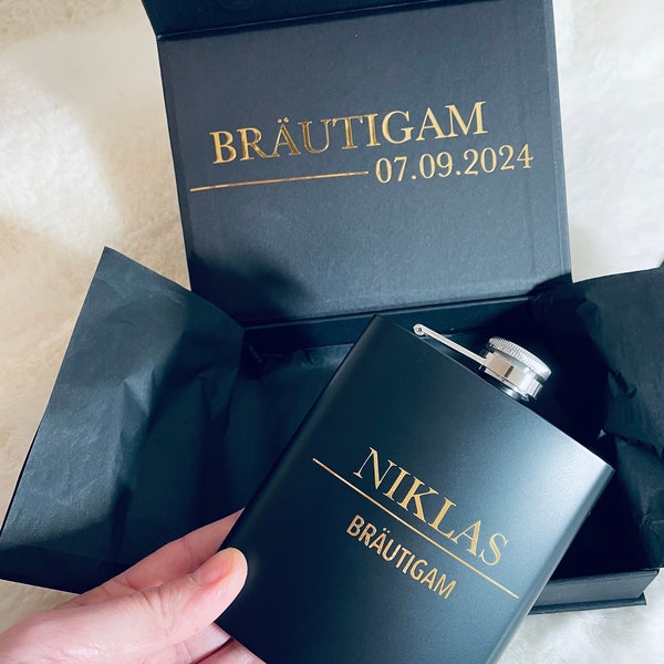 Geschenkbox für Bräutigam ,Personalisiertes  Trauzeugengeschenk , Bestman , Groomsmengift ,Groomsman ,Geschenkbox für Groomsmengift