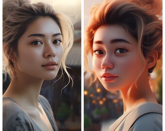 Beautiful Custom Art Commission (Anime, Cartoon, Realistic, Etc...) Based on your photo/submission!