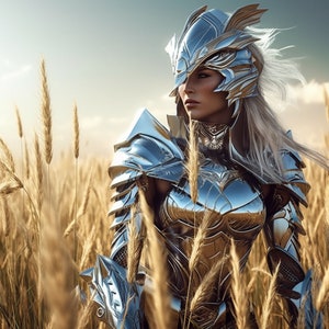 Woman Warrior and Assassin Pack of 12 Individual PNG Files