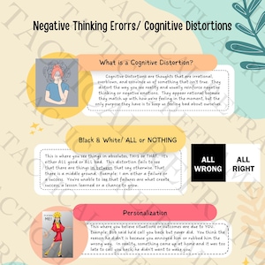 思考の歪みを正す - ネガティブ思考の誤り／認知の歪み