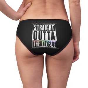 Express Your Pride met comfortabel en stijlvol Gay Pride-ondergoed | LGBTQ+ Support-slip voor dames