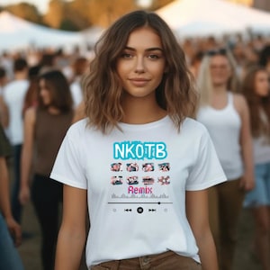 Remix 80s NKOTB Concert Tee - Vintage New Kids on the Block Design for Blockheads